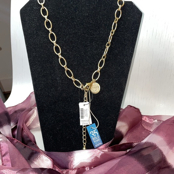 Chicos 35 Bold Years Pendant Necklace - Picture 4 of 5